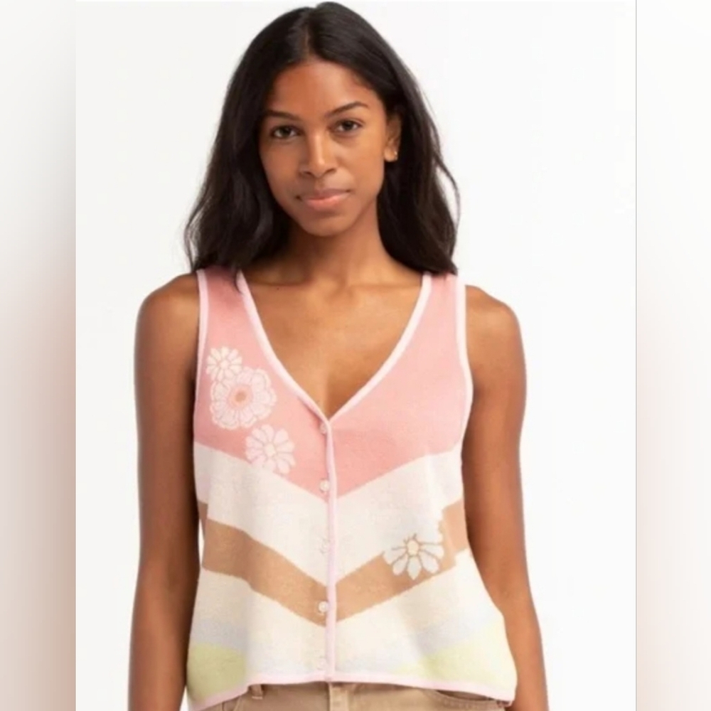RVCA "The Trouble Sweater Tank"